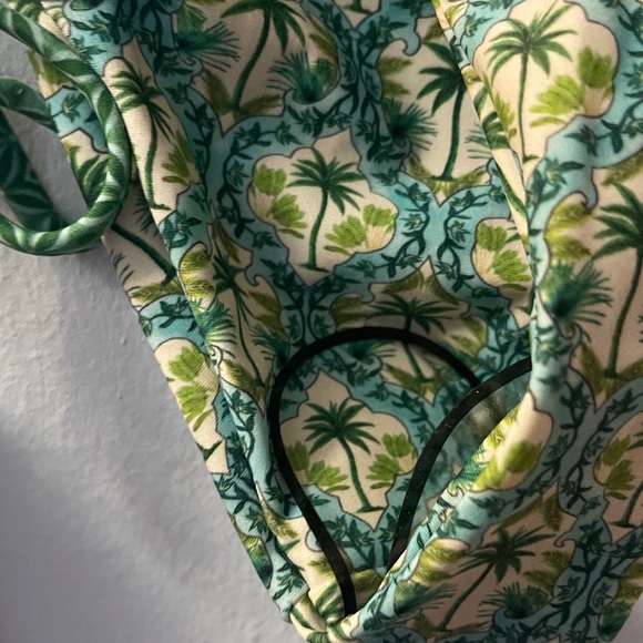 Blackbough womens Bottoms with Green and Yellow Pattern - Picture 6 of 7